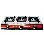 Plita gatit / aragaz portabil inox cu 3 arzatoare Craft tec MX140