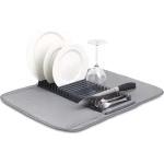 Scurgator de vase din microfibra, rezistent la apa, gri, 60 x 46 cm BS