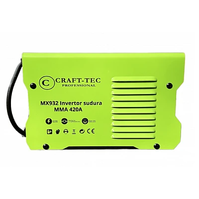 Aparat sudura Craft-tec MMA 420 A MX932 Aparat sudura Craft-tec MMA 420 A MX932