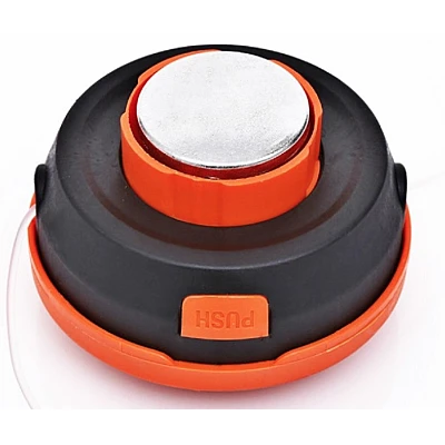 Cap motocoasa buton metal gri+portocaliu MX144 Cap motocoasa buton metal gri+portocaliu MX144
