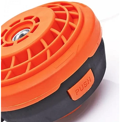 Cap motocoasa buton metal gri+portocaliu MX144 Cap motocoasa buton metal gri+portocaliu MX144