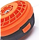 Cap motocoasa buton metal gri+portocaliu MX144 Cap motocoasa buton metal gri+portocaliu MX144
