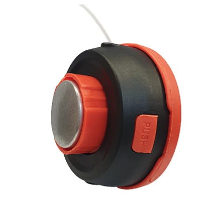 Cap motocoasa buton metal gri+portocaliu MX144 Cap motocoasa buton metal gri+portocaliu MX144