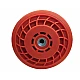 Cap motocoasa buton metal gri+portocaliu MX144 Cap motocoasa buton metal gri+portocaliu MX144