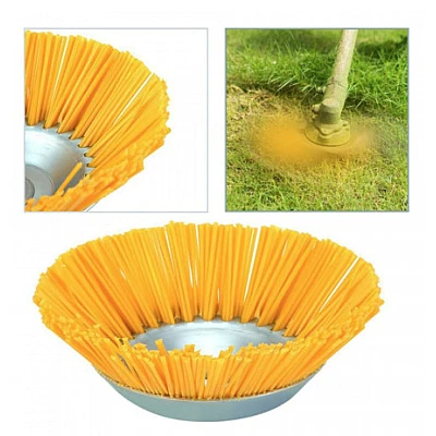 Disc perie matura motocoasa 8''-200mm , Galben MX962 Disc perie matura motocoasa 8''-200mm , Galben MX962