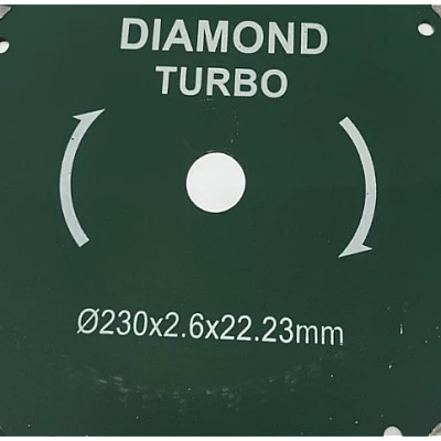 Disc diamantat pentru faianta 230 x 2.0 x 22.23 verde MX547 Disc diamantat pentru faianta 230 x 2.0 x 22.23 verde MX547