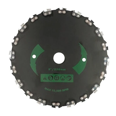 Disc NR 9 pentru motocoasa 230 X 20T cu dinti tip lant drujba MX693 Disc NR 9 pentru motocoasa 230 X 20T cu dinti tip lant drujba MX693