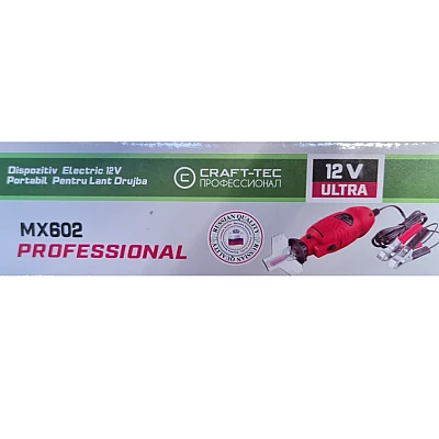 Dispozitiv portabil electric 12 V pentru ascutit lant drujba CRAFT TEC MX602 Dispozitiv portabil electric 12 V pentru ascutit lant drujba CRAFT TEC MX602