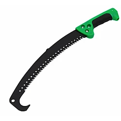 Fierastrau curbat negru cu carlig si maner verde Lider MX788