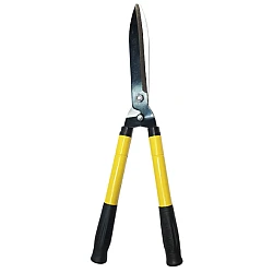 Foarfeca extensibila pentru gard viu din metal 58 / 73 cm galben MX331