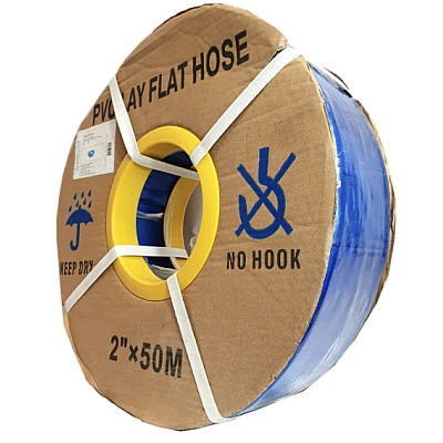 Furtun Apa Refulare Flat PVC 3 toli 50M Albastru MX391 Furtun Apa Refulare Flat PVC 3 toli 50M Albastru MX391