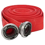 Furtun pompier 2'' 20M 8 BARI ROSU cu cuple PREMIUM LIDER MX956