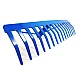 Grebla metal cu 16 dinti albastra MX339 Grebla metal cu 16 dinti albastra MX339