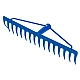 Grebla metal cu 16 dinti albastra MX339 Grebla metal cu 16 dinti albastra MX339