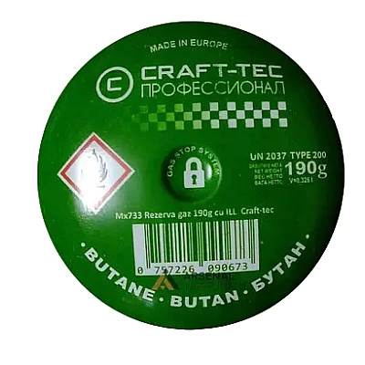 Set 4 Rezerve gaz 190 g Craft-tec cu ILL MX733 Set 4 Rezerve gaz 190 g Craft-tec cu ILL MX733