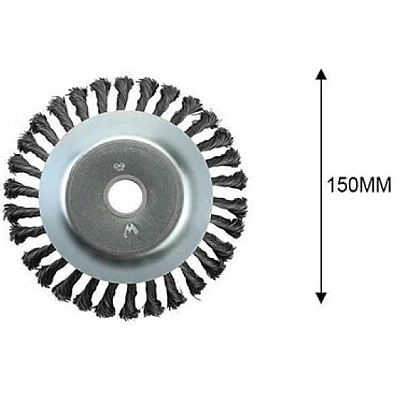 Disc motocoasa tip perie de sarma /pavele 6'' 150 mm MX506 Disc motocoasa tip perie de sarma /pavele 6'' 150 mm MX506