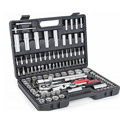 Trusa chei tubulare 108 piese LIDER PREMIUM MX945 Trusa chei tubulare 108 piese LIDER PREMIUM MX945