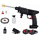 Pistol de spalat cu presiune portabil cu 2 acumulatori 48V Pistol de spalat cu presiune portabil cu 2 acumulatori 48V