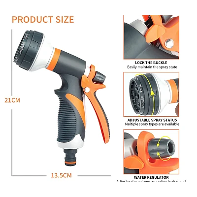 Set pistol irigat gradina 8 moduri VERDE + mufa rapida 1/2+3/4+ 1 conector MX1003 Set pistol irigat gradina 8 moduri VERDE + mufa rapida 1/2+3/4+ 1 conector MX1003
