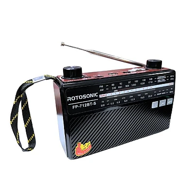 Radio portabil Rotosonic Solar FP 712 cu Panou Solar Radio portabil Rotosonic Solar FP 712 cu Panou Solar