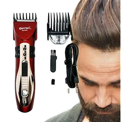 Trimmer de par si barba reincarcabil Gemei GM-6051 Trimmer de par si barba reincarcabil Gemei GM-6051