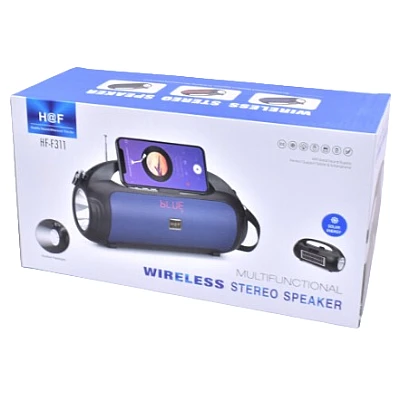 Boxa Portabila HF-F311 Cu Bluetooth USB TF AUX Radio Hands-Free si Incarcare Solara Boxa Portabila HF-F311 Cu Bluetooth USB TF AUX Radio Hands-Free si Incarcare Solara