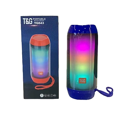 Boxa Bluetooth RGB portabila TG-643 Boxa Bluetooth RGB portabila TG-643
