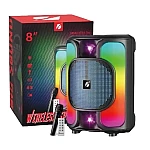 Boxa Portabila 8" KTS-1766 RGB cu Microfon si Telecomanda