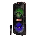 Boxa Portabila 8" GTS-1701 RGB cu Microfon