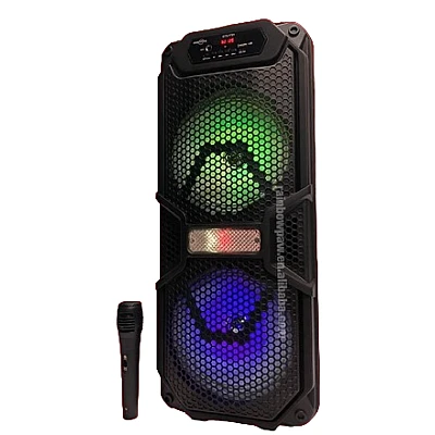 Boxa Portabila 8" GTS-1701 RGB cu Microfon