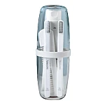 Suport Multifunctional Transparent pentru Periuta de Dinti 