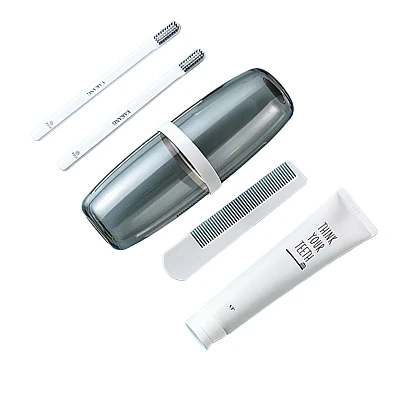 Suport Multifunctional Transparent pentru Periuta de Dinti Suport Multifunctional Transparent pentru Periuta de Dinti