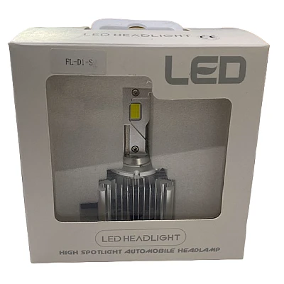 Set de 2 becuri Led D1S putere 120W temperatura lumina 6500K Alb CANBUS cu ventilator Set de 2 becuri Led D1S putere 120W temperatura lumina 6500K Alb CANBUS cu ventilator