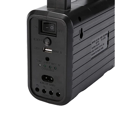 Kit solar GD-8028 Proiector Radio cu panou solar si 3 Becuri Kit solar GD-8028 Proiector Radio cu panou solar si 3 Becuri