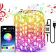 Instalatie luminoasa inteligenta bluetooth 4.0 control din aplicatie conectare prin USB 5 metri multicolora Instalatie luminoasa inteligenta bluetooth 4.0 control din aplicatie conectare prin USB 5 metri multicolora