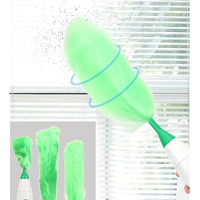 Pamatuf curatare praf electric rotativ cu 250 rpm Set GO DUSTER Pamatuf curatare praf electric rotativ cu 250 rpm Set GO DUSTER