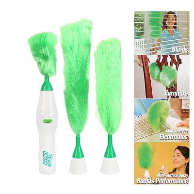Pamatuf curatare praf electric rotativ cu 250 rpm Set GO DUSTER Pamatuf curatare praf electric rotativ cu 250 rpm Set GO DUSTER
