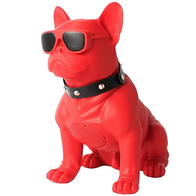 Boxa Portabila Bulldog ROSU Cu Bluetooth CH M11M Cititor USB Card Radio si microfon Boxa Portabila Bulldog ROSU Cu Bluetooth CH M11M Cititor USB Card Radio si microfon