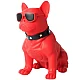 Boxa Portabila Bulldog ROSU Cu Bluetooth CH M11M Cititor USB Card Radio si microfon Boxa Portabila Bulldog ROSU Cu Bluetooth CH M11M Cititor USB Card Radio si microfon