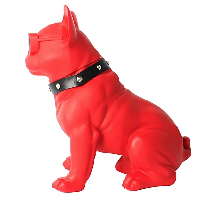 Boxa Portabila Bulldog ROSU Cu Bluetooth CH M11M Cititor USB Card Radio si microfon Boxa Portabila Bulldog ROSU Cu Bluetooth CH M11M Cititor USB Card Radio si microfon