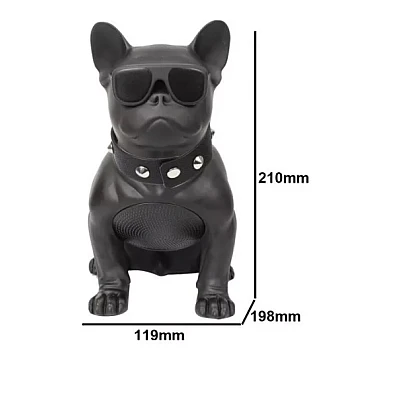 Boxa Portabila Bulldog NEGRU Cu Bluetooth CH M11M Cititor USB Card Radio si microfon Boxa Portabila Bulldog NEGRU Cu Bluetooth CH M11M Cititor USB Card Radio si microfon