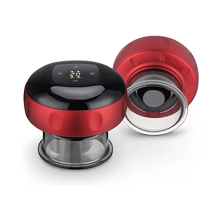 Aparat de masaj cu vacuum electric Terapie prin ventuze 12 niveluri de presiune si incalzire Aparat de masaj cu vacuum electric Terapie prin ventuze 12 niveluri de presiune si incalzire