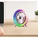 Mini ventilator de birou rotund cu LED RGB Mini ventilator de birou rotund cu LED RGB