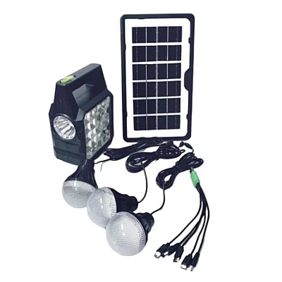 Kit solar GD 105 Lanterna LED multifunctionala cu panou solar Kit solar GD 105 Lanterna LED multifunctionala cu panou solar