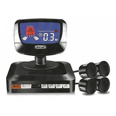 Sistem de parcare Andowl Q CA202 cu display si 4 senzori Sistem de parcare Andowl Q CA202 cu display si 4 senzori