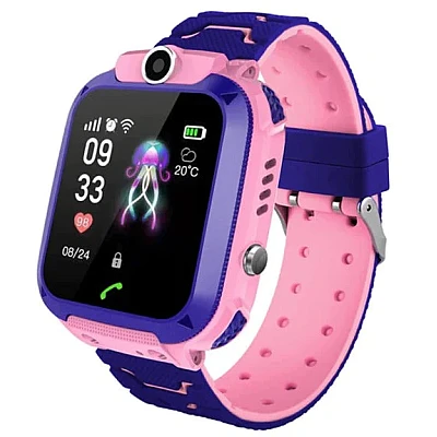 Ceas inteligent smart watch pentru copii cu urmarire GPS si apeluri FETITA Ceas inteligent smart watch pentru copii cu urmarire GPS si apeluri FETITA