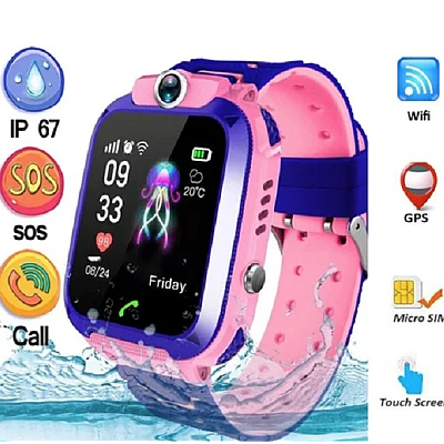 Ceas inteligent smart watch pentru copii cu urmarire GPS si apeluri FETITA Ceas inteligent smart watch pentru copii cu urmarire GPS si apeluri FETITA
