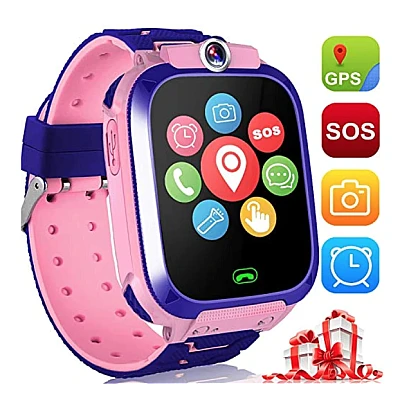 Ceas inteligent smart watch pentru copii cu urmarire GPS si apeluri FETITA Ceas inteligent smart watch pentru copii cu urmarire GPS si apeluri FETITA
