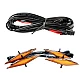 Set 4 lumini de zi si gabarit F3 pentru auto sau autocamioane montaj pe grila 12V/24V