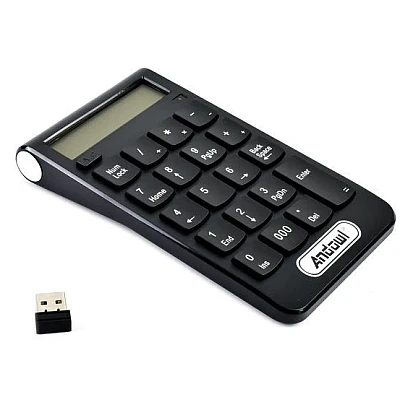 Tastatura Numerica Extensie cu Receptor Wireless USB 3.0 Andowl QJP30 Tastatura Numerica Extensie cu Receptor Wireless USB 3.0 Andowl QJP30
